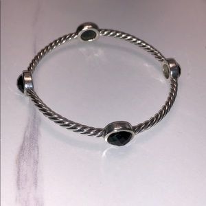 David Yurman Onyx Bangle Bracelet